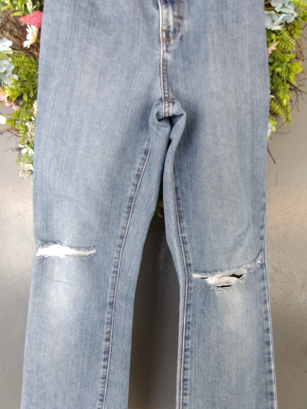 The Children's Place Light Blue Kids Ripped Jeans